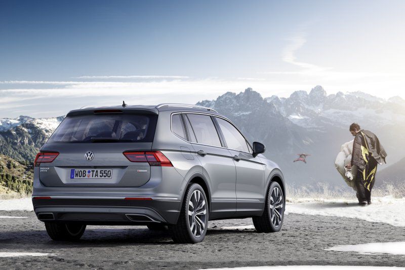 Volkswagen Tiguan technical specifications and fuel economy